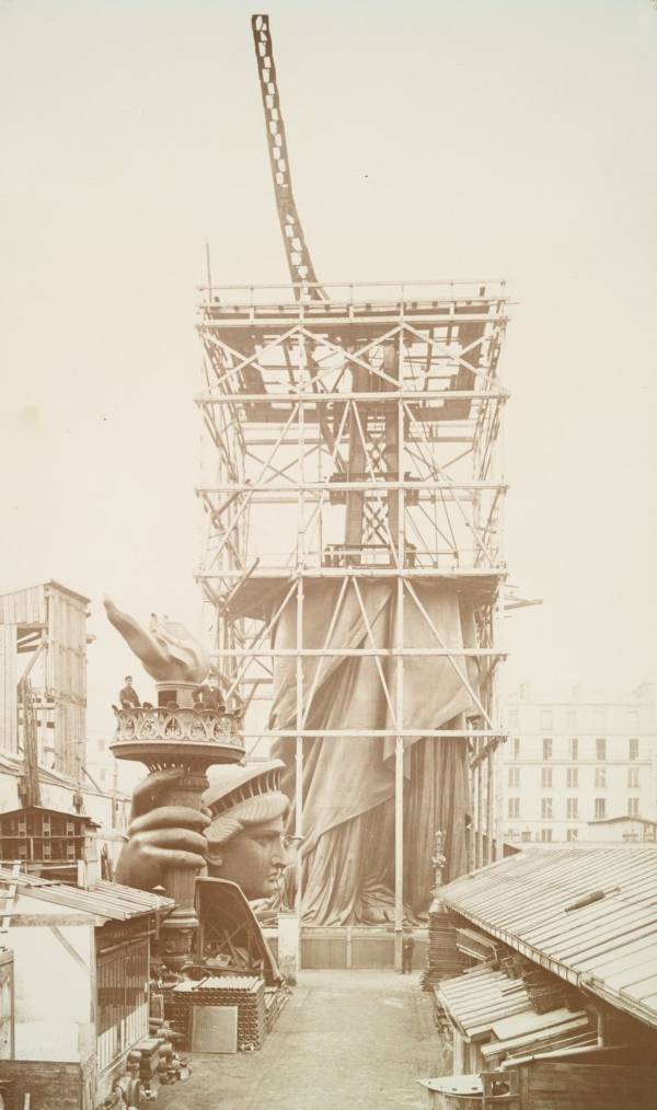 Liberty Being Built