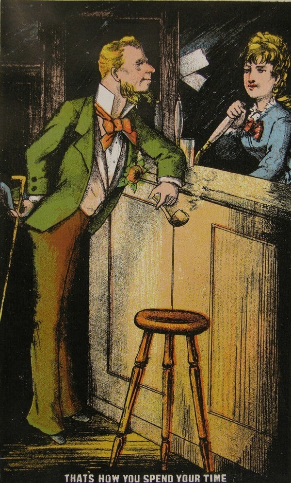 Man In A Bar