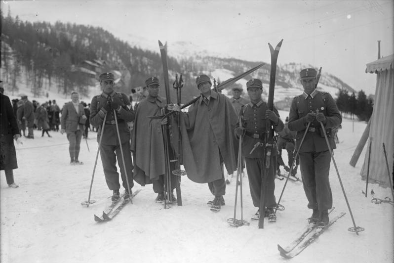 Military Patrol 1928 Olympics