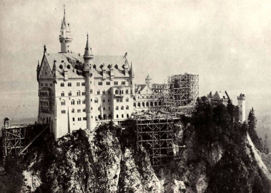 Neuschwanstein Under Construction