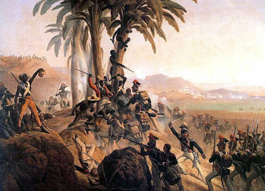 Painting Of The Haitian Revolution