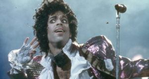 Prince Gloves Microphone Ruffles