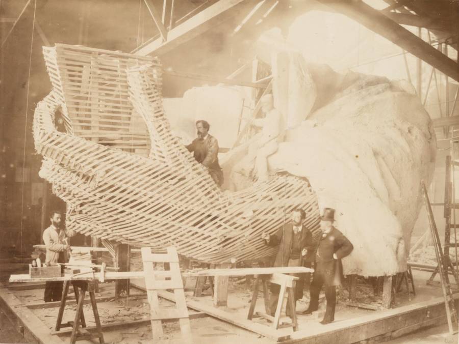Statue Of Liberty Skeleton