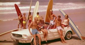Surfboards And Convertible