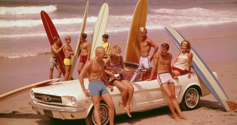 Surfboards And Convertible