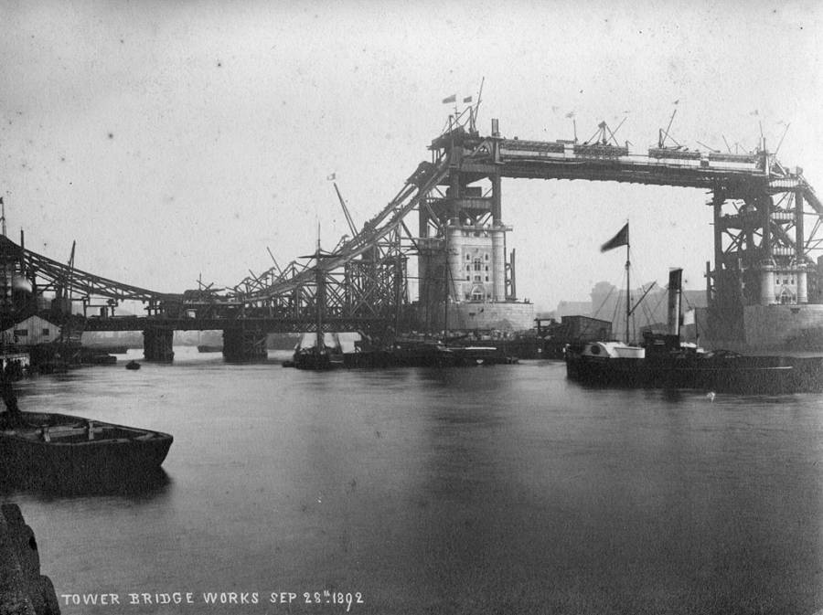 Tower Bridge Nearing Completion