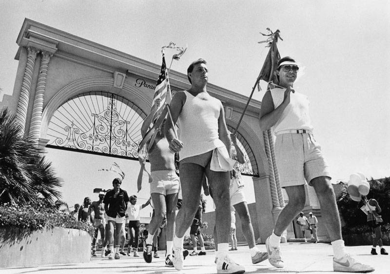 Aids March Protesters