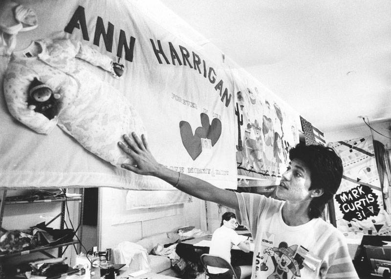 Aids Quilt Ann Harrigan