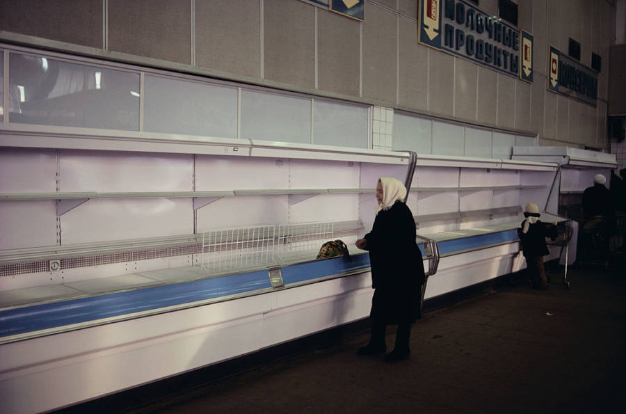 Empty Grocery Store