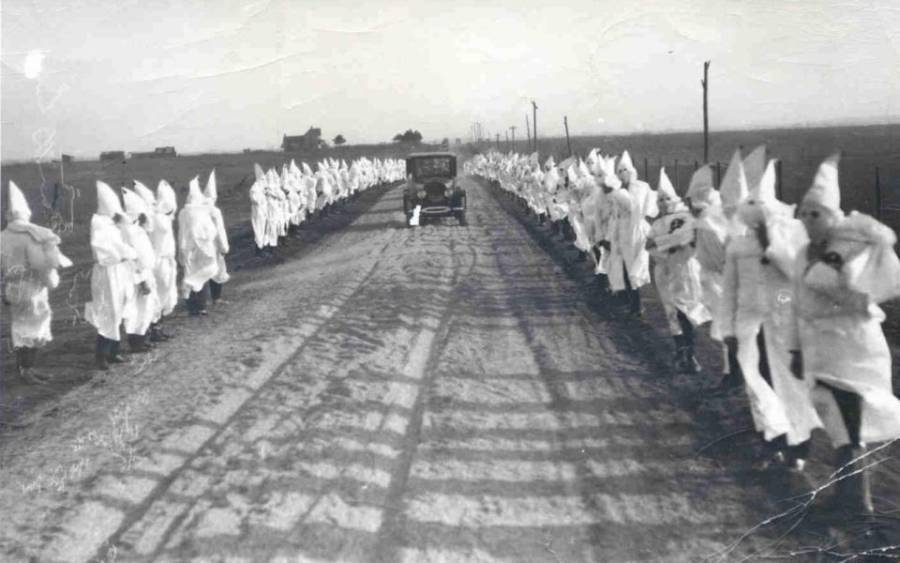 Kkk Rally Near Tulsa