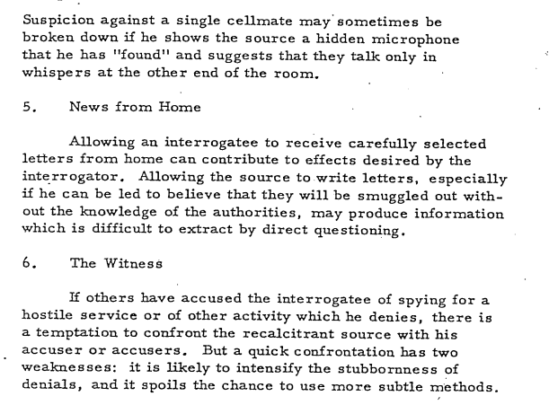 Kubark Handbook Page