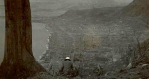 Mt Pelee Overlook Man