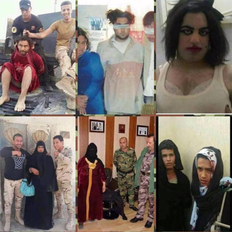 Fleeing Isis Fighters Dress As Women To Avoid Capture Photos 