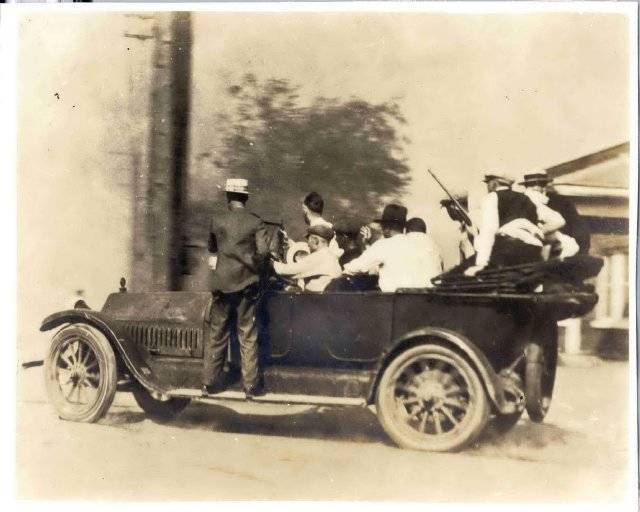 Angry White Mob During Tulsa Race Riots