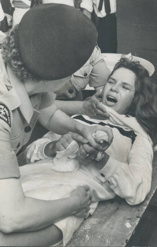 Beatles Fan Hospitalized