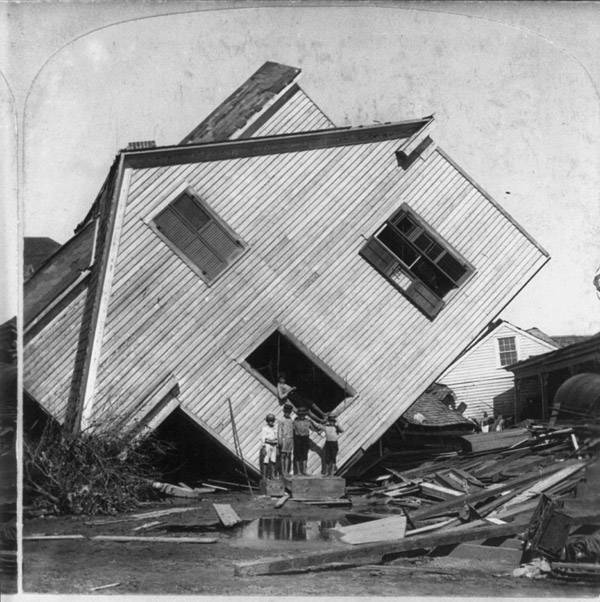 Photos From The Galveston Hurricane Of 1900