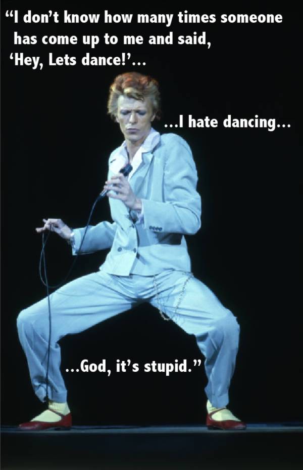 Bowie Dancing Quote