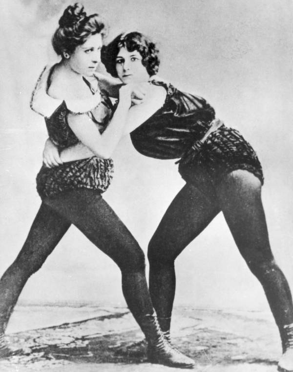 Women S Wrestling Vintage Photos From The Wild Early Days