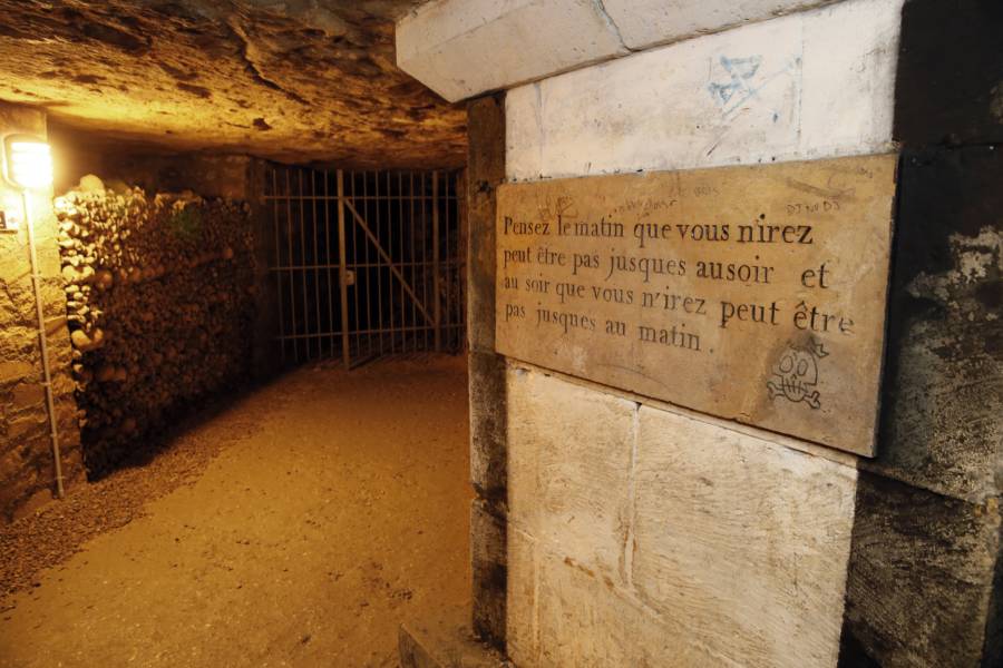 Catacombs Under Paris