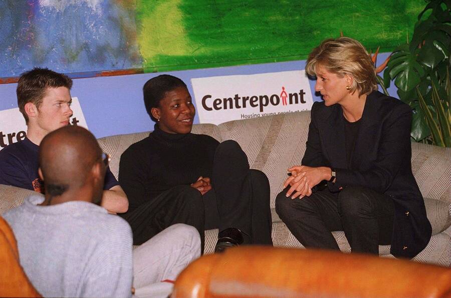 Princess Diana At Centrepoint