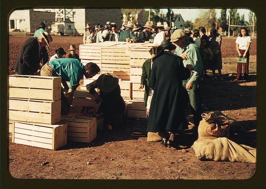 45 Heartbreaking Color Photos Of The Great Depression