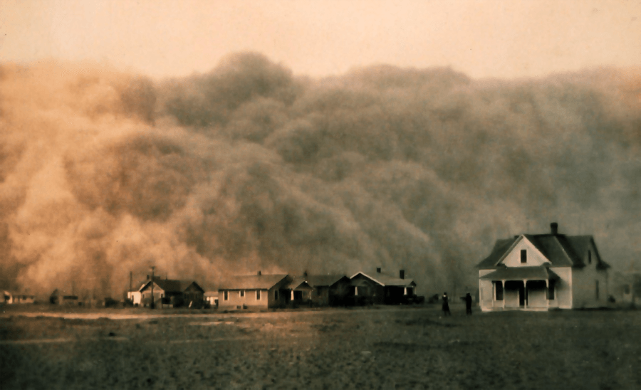 Dust Storm In Texas