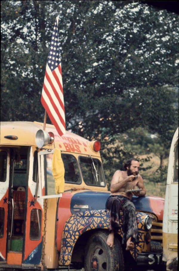 1967 hippie sit in