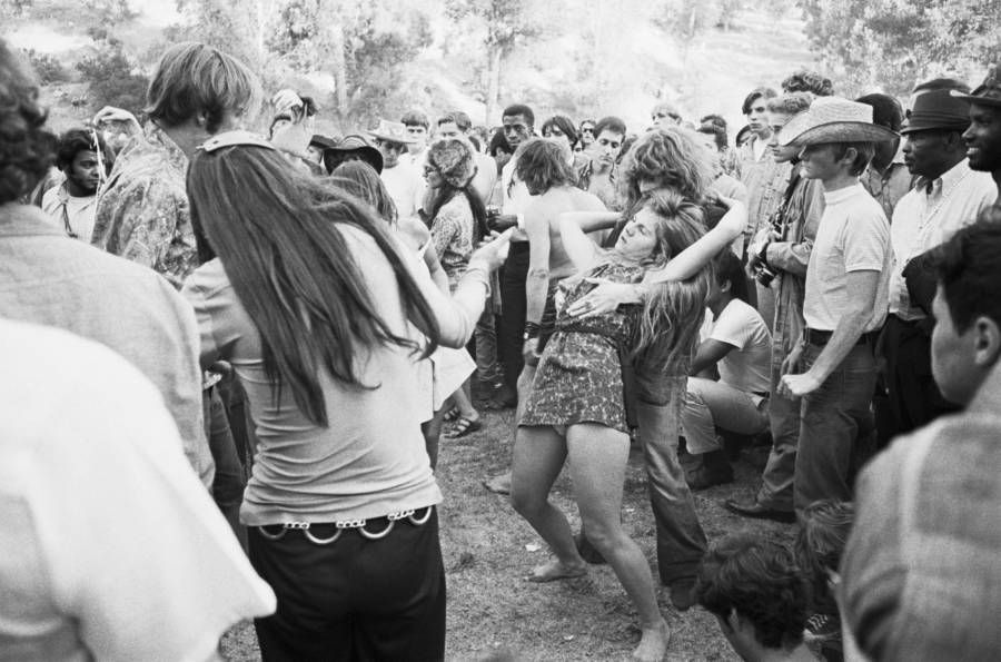 1960s Hippie Family