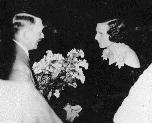 Hitler Congratulates Leni Reifenstahl