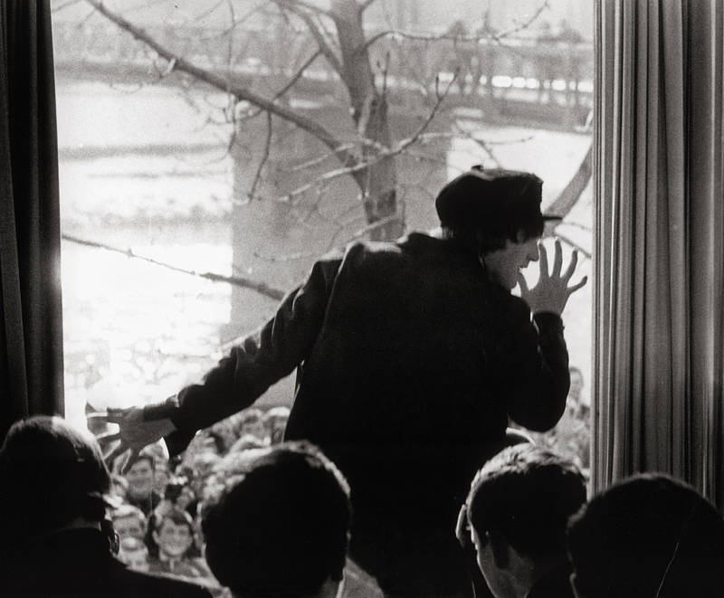 John Lennon At Window