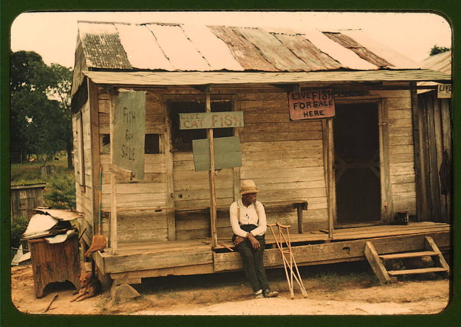 great depression pictures in color