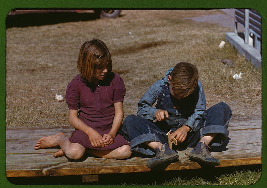 45 Heartbreaking Color Photos Of The Great Depression