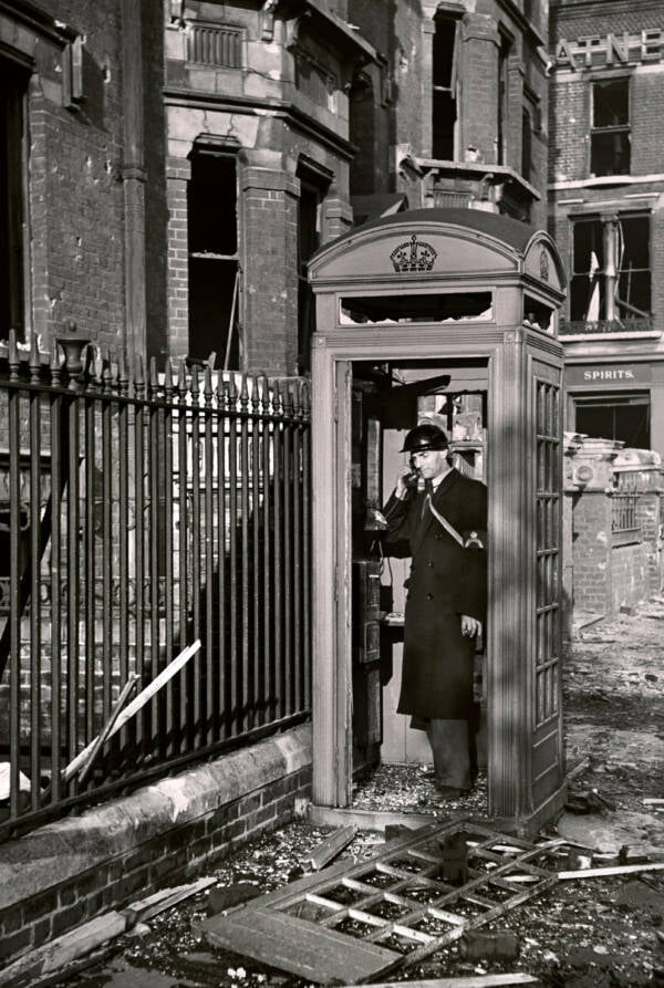 Man In Phone Booth