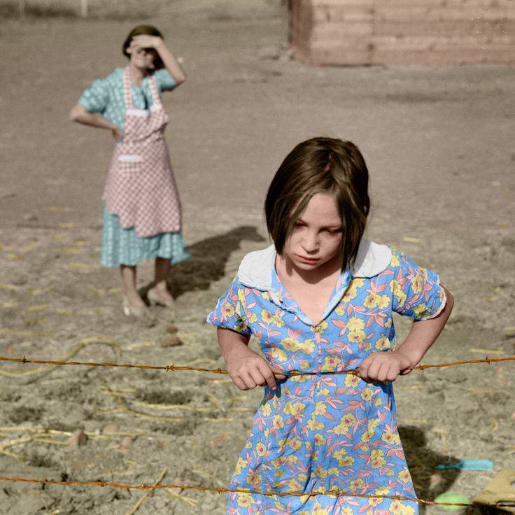 45 Heartbreaking Color Photos Of The Great Depression