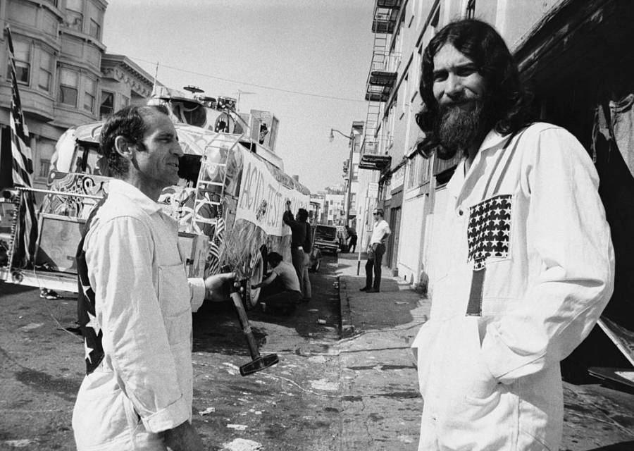 Neal Cassady With Gut