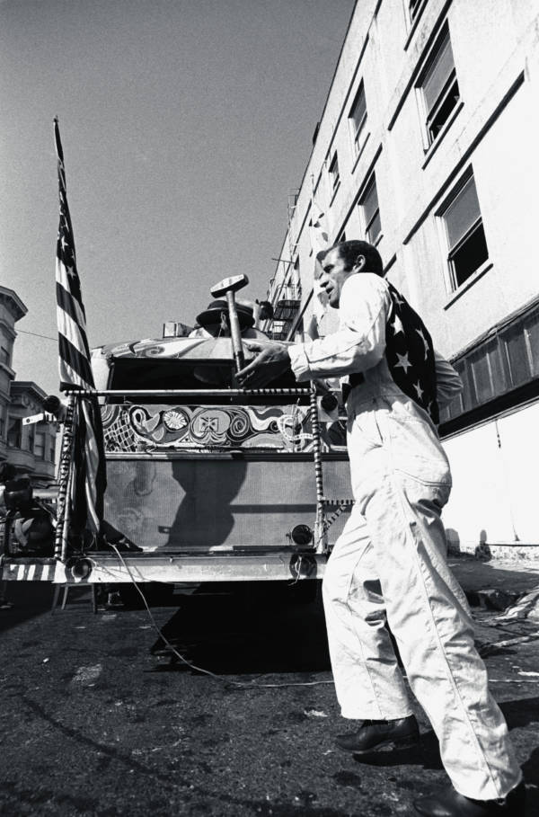 Neal Cassady With Sledgehammer