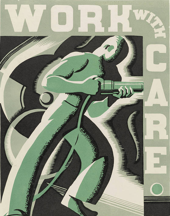 New Deal Work Poster