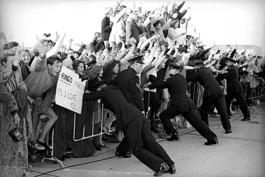 beatles fans girls