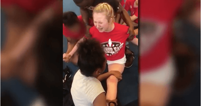 High School Cheerleaders Forced Into Splits In Disturbing Practice Videos 