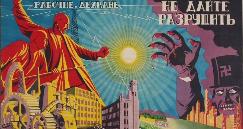 Soviet Propaganda Posters From The Era Of Stalin And World War Ii