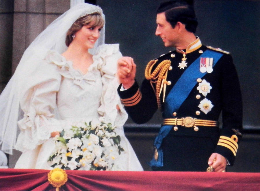 Pictures Of Princess Diana's Wedding