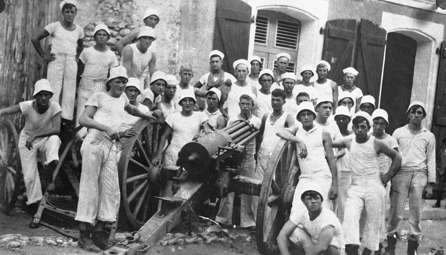 American Sailors in Haiti