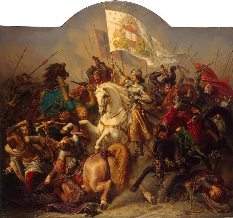 Joan Of Arc In Battle