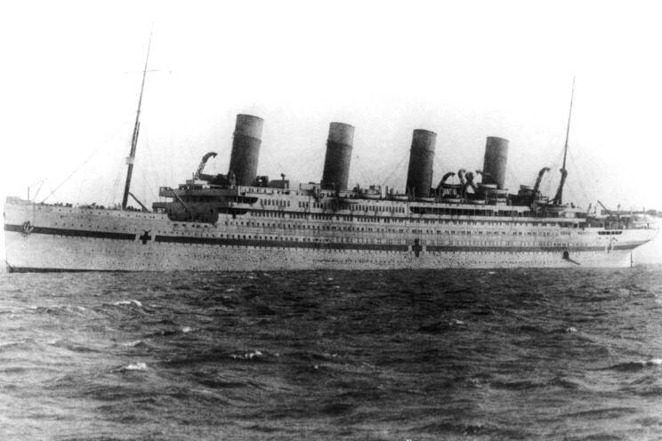 Britannic As A Hospital Ship