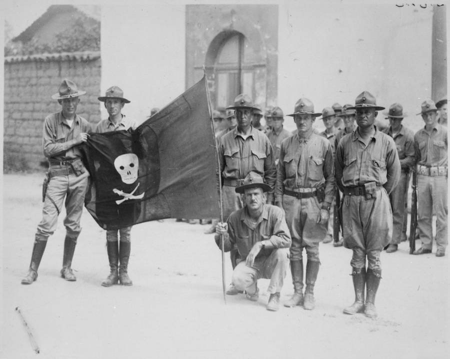 Captured Nicaraguan Rebel Flag