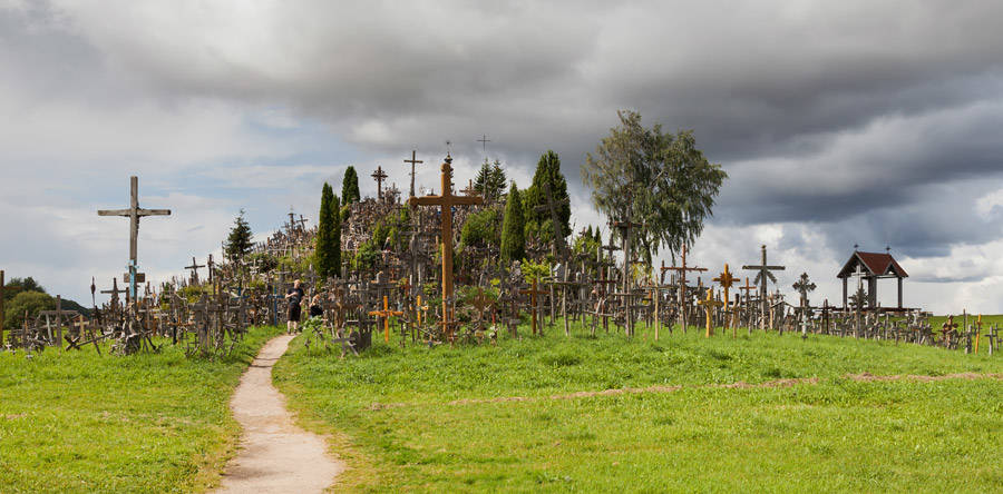 Lithuania Hill Of Crosses