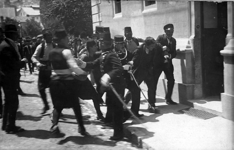 Gavrilo Princip Captured Sarajevo