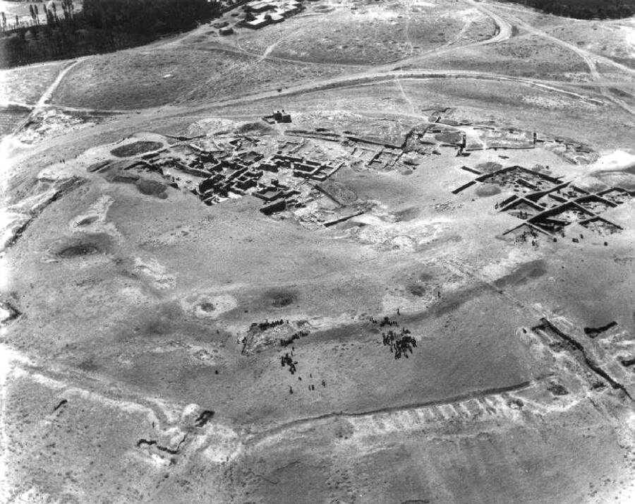 Hasanlu As Seen From Above