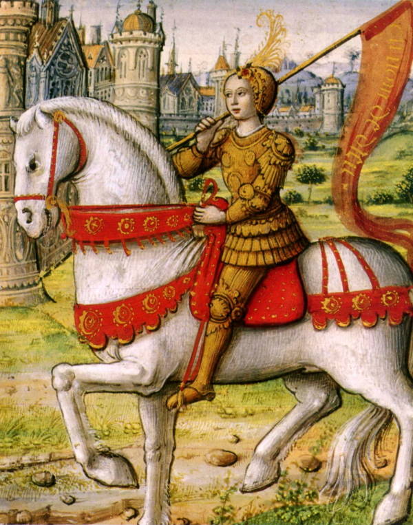 Joan Of Arc on a Horse