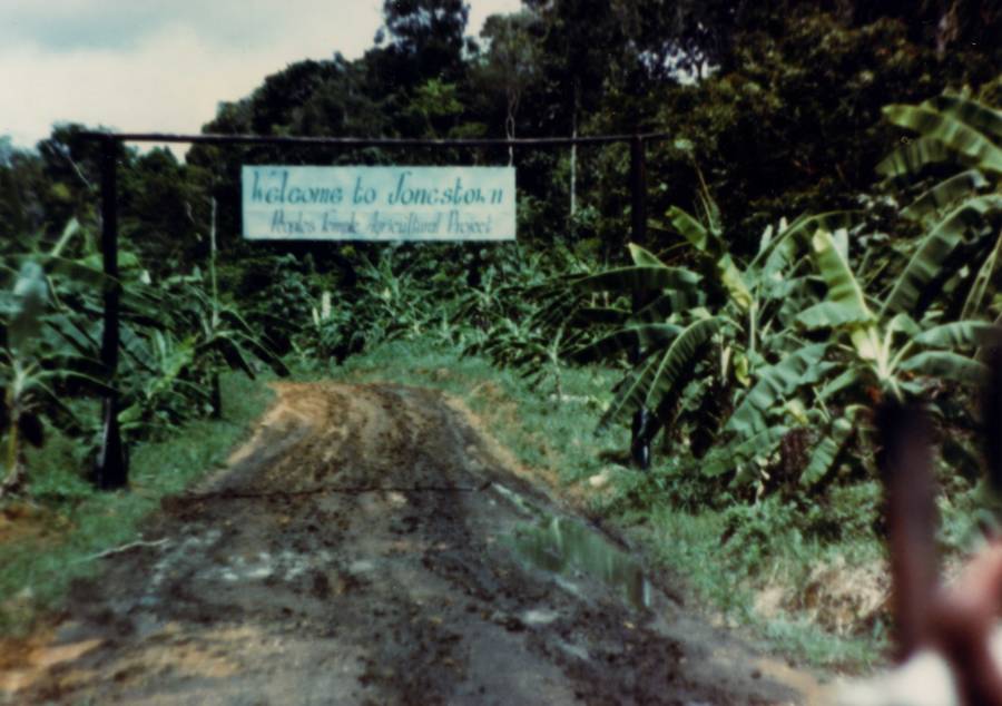 Jonestown Entrance